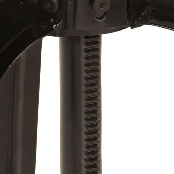 vidaXL barbord 75x(76-110) cm massivt genbrugstræ