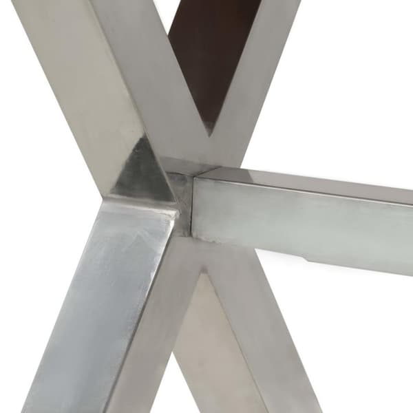 vidaXL Matbord massivt trä 180x90x76 cm