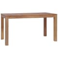Miniatyrbillede 3 af 8: vidaXL spisebord 140x70x76 cm massivt teaktræ naturlig finish