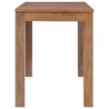 Miniatyrbillede 5 af 8: vidaXL spisebord 140x70x76 cm massivt teaktræ naturlig finish