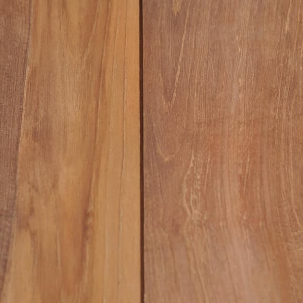 vidaXL spisebord 140x70x76 cm massivt teaktræ naturlig finish