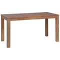 Miniatyrbillede 1 af 8: vidaXL spisebord 140x70x76 cm massivt teaktræ naturlig finish