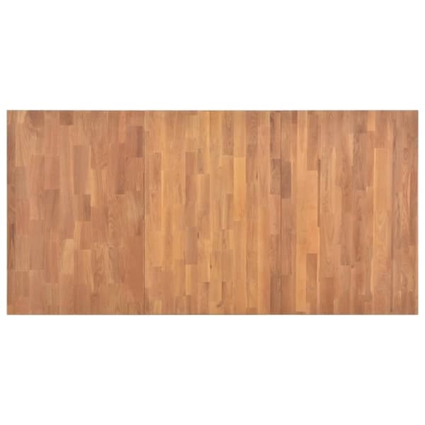vidaXL Matbord 180x90x74 cm massivt ekträ