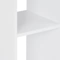 Miniatyrbilde 5 av 6: vidaXL Barbord hvit 60x60x110 cm