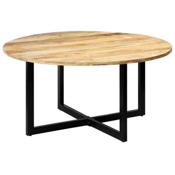 vidaXL Spisebord 150x73 cm heltre mango