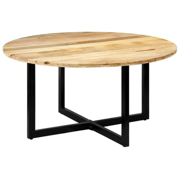 vidaXL Spisebord 150x73 cm heltre mango