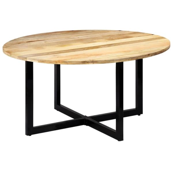 vidaXL Spisebord 150x73 cm heltre mango