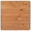Miniatyrbilde 4 av 7: vidaXL Barbord svart 60x60x108 cm heltre furu stål