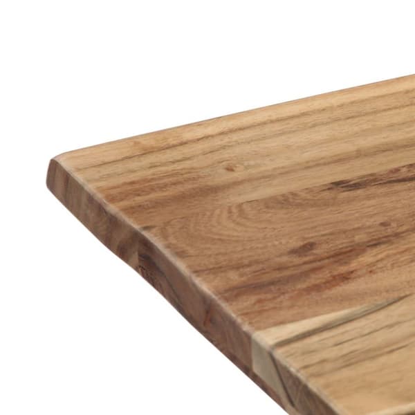 vidaXL spisebord 140 x 80 x 76 cm massivt akacietræ
