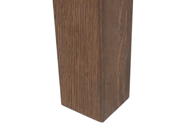 Spisebord Mørkebrunt Ege Træ Rektangulært 150 x 85 cm Minimalistisk Stil