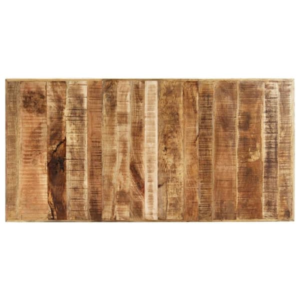 vidaXL Matbord 200x100x75 cm massivt mangoträ