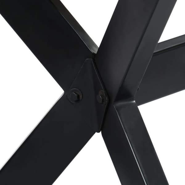 vidaXL Ruokapöytä mangopuu 200x100x75