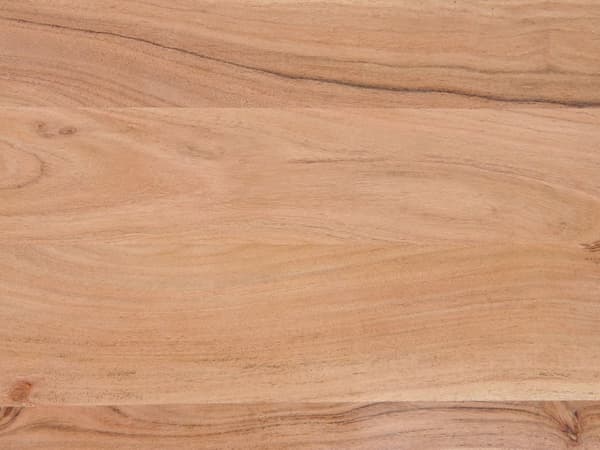 Ruokapöytä 180 x 90 cm puinen mustilla jaloilla