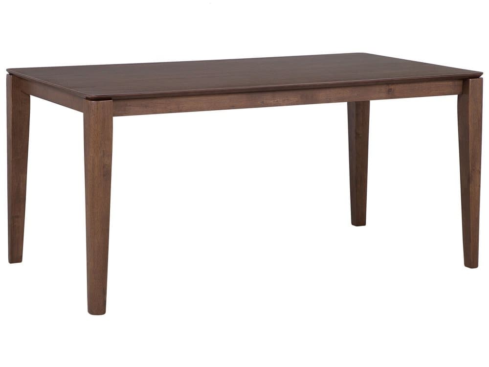 Matbord 160 x 90 mörkbrun LOTTIE