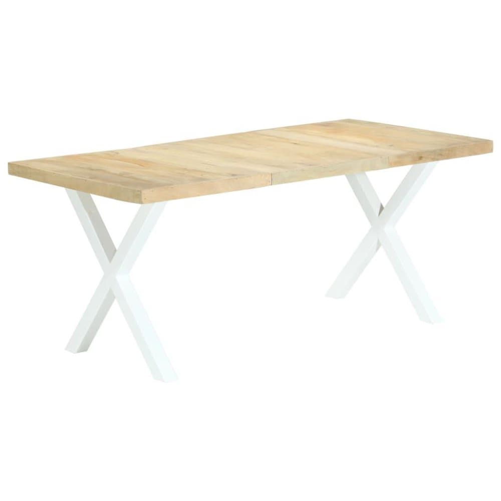 vidaXL Ruokapöytä 180x90x76 cm mangopuu