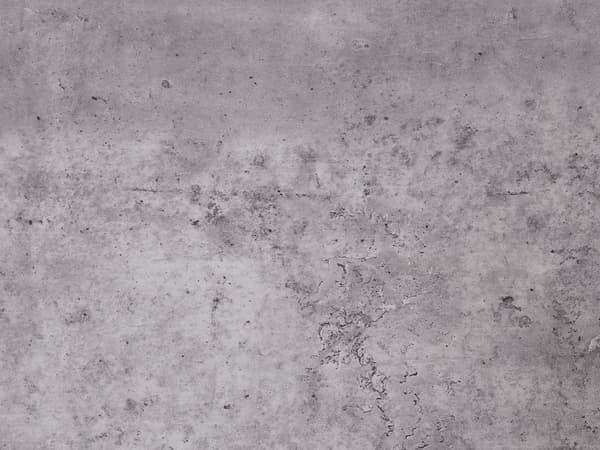 Grå Betoneffekt Spisebord 160 x 90 cm 6 Personers Metal Moderne Ben