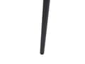 Miniatyrbillede 6 af 7: Betoneffekt Sort Spisebord 120 cm Rund Bordplade Metalben til 4 Personer Moderne Stil