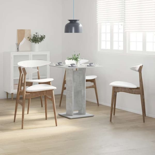 vidaXL bistrobord 60x60x75 cm konstrueret træ betongrå