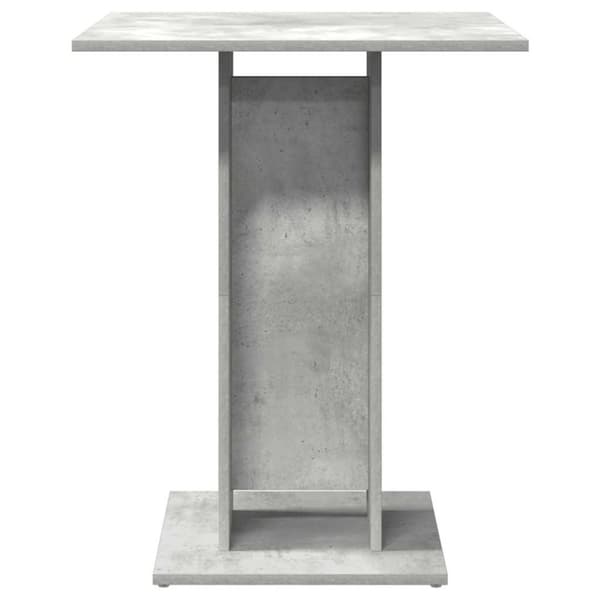vidaXL bistrobord 60x60x75 cm konstrueret træ betongrå