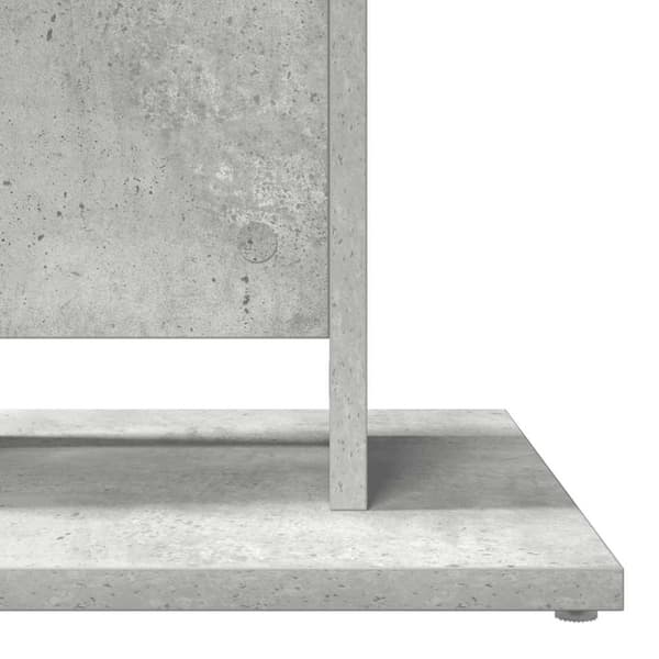 vidaXL bistrobord 60x60x75 cm konstrueret træ betongrå