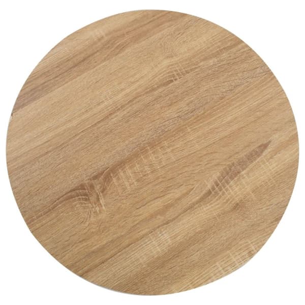 vidaXL bistrobord 60 cm MDF lysebrun