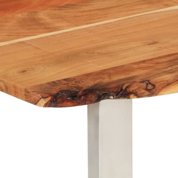 vidaXL Spisebord 180x90x76 cm heltre akasie