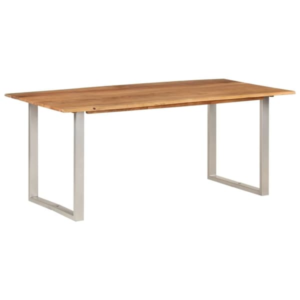 vidaXL Spisebord 180x90x76 cm heltre akasie