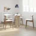 Miniatyrbillede 3 af 8: vidaXL bistrobord 60x60x75 cm konstrueret træ sonoma-eg