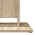 Miniatyrbillede 7 af 8: vidaXL bistrobord 60x60x75 cm konstrueret træ sonoma-eg
