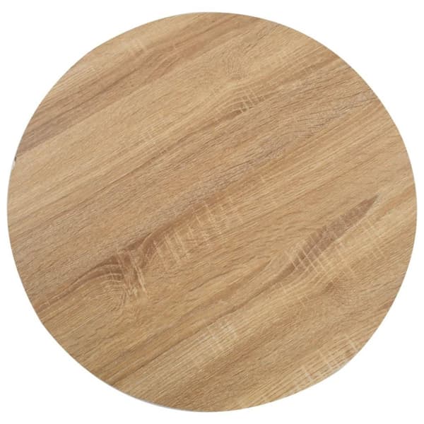 vidaXL Bistrobord lysebrun 50 cm MDF