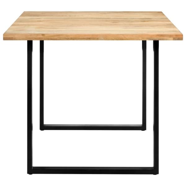 vidaXL Spisebord 180x90x76 cm heltre mango