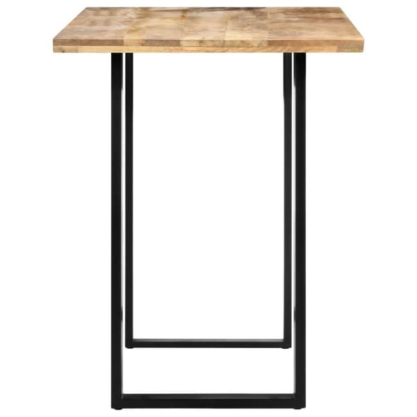 vidaXL Matbord 120x60x76 cm massivt mangoträ