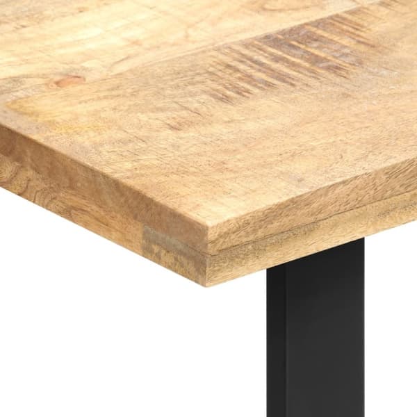 vidaXL Matbord 120x60x76 cm massivt mangoträ