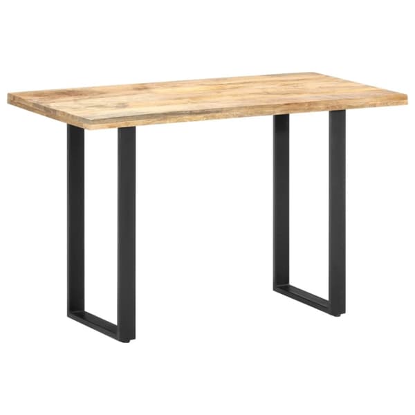 vidaXL Matbord 120x60x76 cm massivt mangoträ