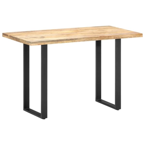 vidaXL Matbord 120x60x76 cm massivt mangoträ