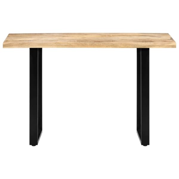 vidaXL Matbord 120x60x76 cm massivt mangoträ