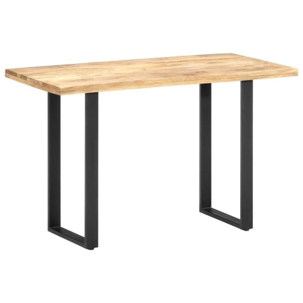 vidaXL Matbord 120x60x76 cm massivt mangoträ