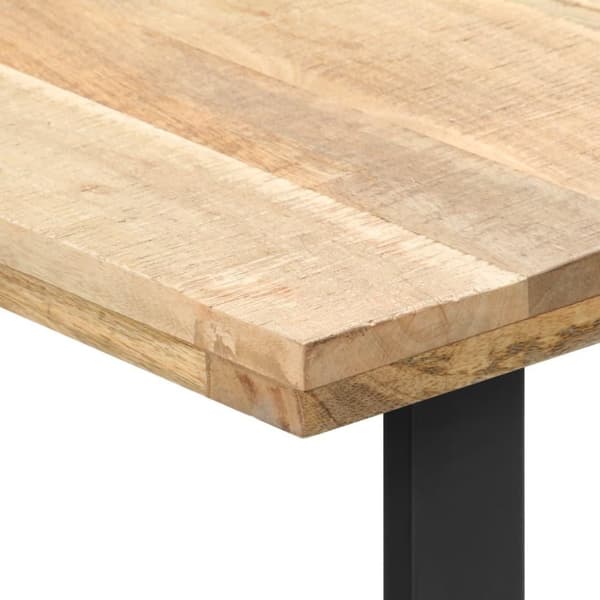 vidaXL spisebord 180x90x76 cm massivt mangotræ