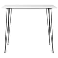 Miniatyrbillede 2 af 5: vidaXL barbord 120x60x105 cm hvid