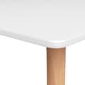 Miniatyrbillede 4 af 5: vidaXL barbord 120x60x105 cm hvid