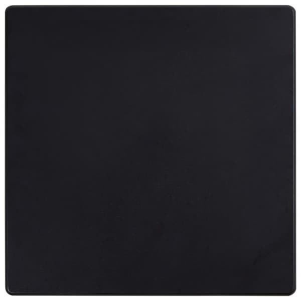 vidaXL Barbord svart 60x60x111 cm MDF