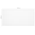 Miniatyrbilde 6 av 8: vidaXL Bordbeskytter matt 200x100 cm 2 mm PVC
