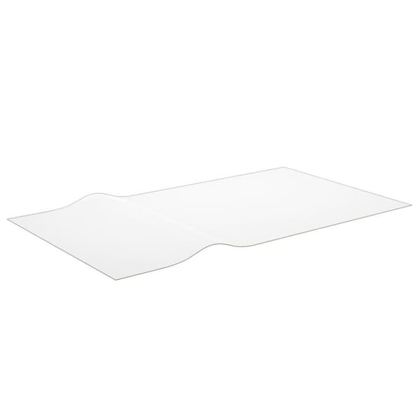 vidaXL bordbeskytter 180x90 cm 2 mm PVC mat
