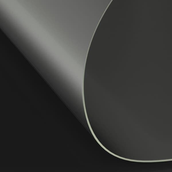 vidaXL bordbeskytter Ø 100 cm 2 mm PVC mat
