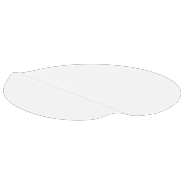 vidaXL bordbeskytter Ø 100 cm 2 mm PVC mat