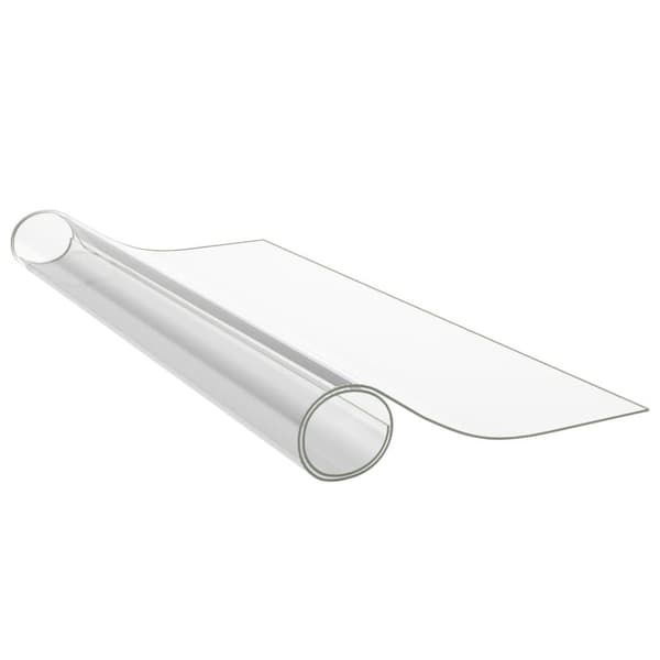 vidaXL bordbeskytter 70x70 cm 2 mm PVC mat