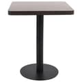 Miniatyrbillede 2 af 6: vidaXL bistrobord 60x60 cm MDF mørkebrun