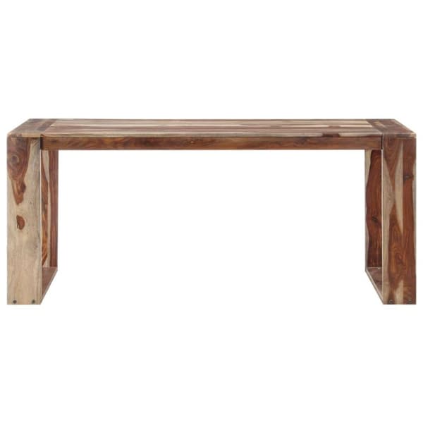 vidaXL spisebord 180x90x76 cm massivt sheeshamtræ