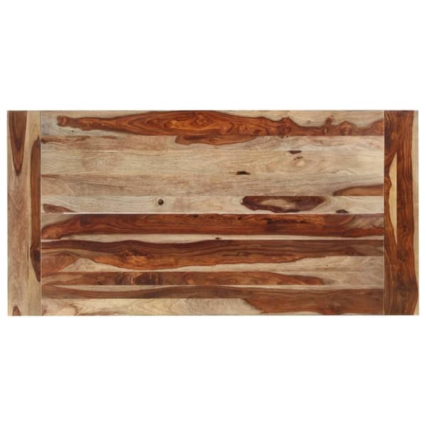 vidaXL spisebord 180x90x76 cm massivt sheeshamtræ