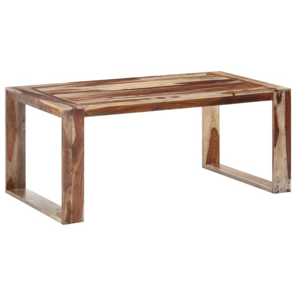 vidaXL spisebord 180x90x76 cm massivt sheeshamtræ